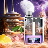 Super Merry 25.000 Puff Bar %5 Nikotin Cherry Lemon