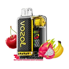 Vozol Vista 20000 Puff Bar %5 Nikotin Dragon Fruit Banana Cherry
