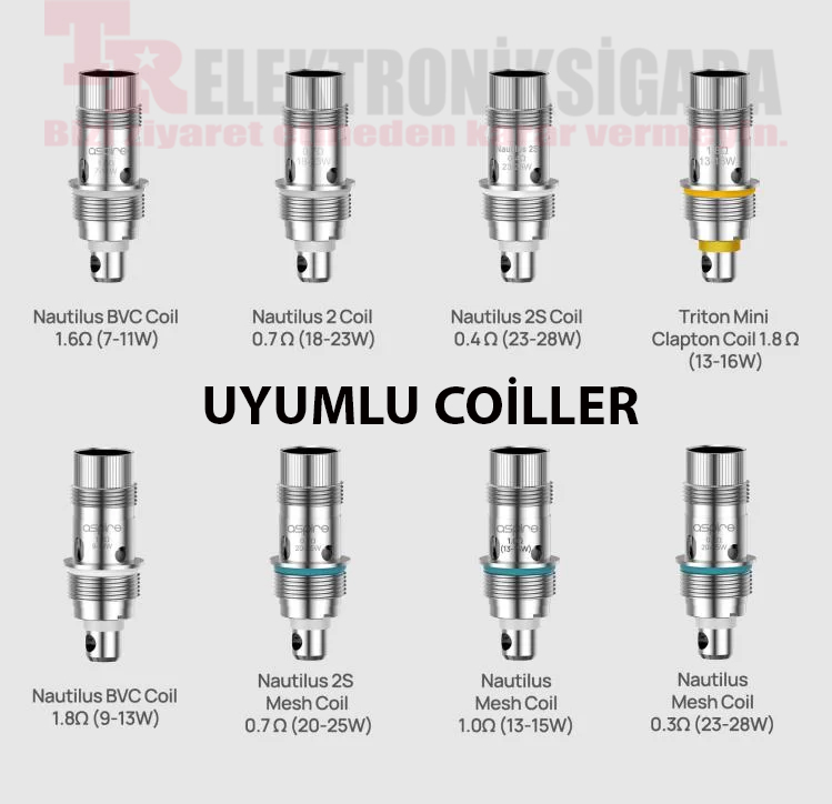 Aspire Nautilus 3S MTL Atomizer 3.75ml
