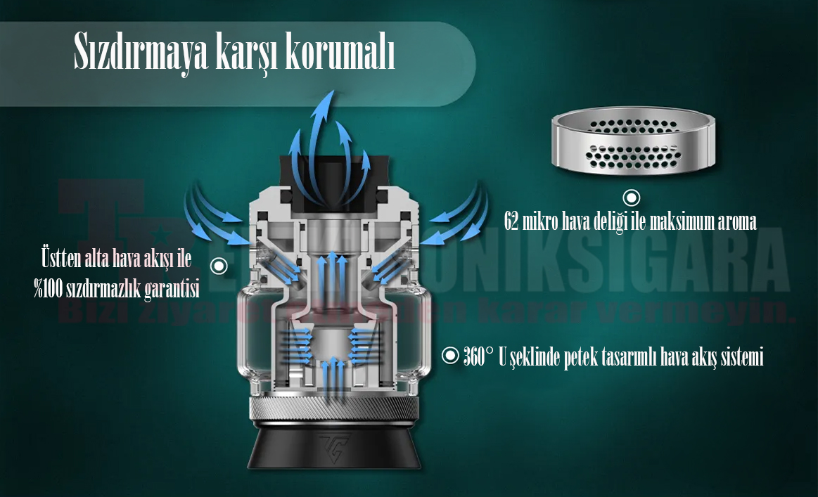 Thunder Cloud X Mike Vapes Blaze Solo 2 RTA Tank Atomizer