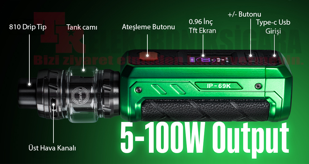 Vaporesso Armour Ultra 100W Kit 5500mAh