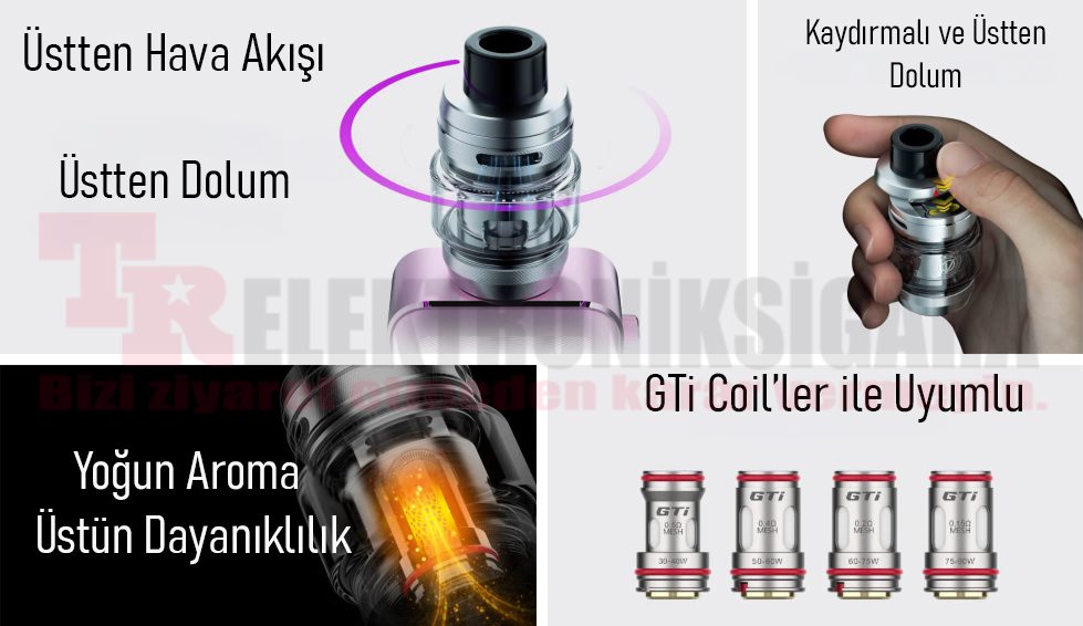 Vaporesso İTank T Atomizer 6ML