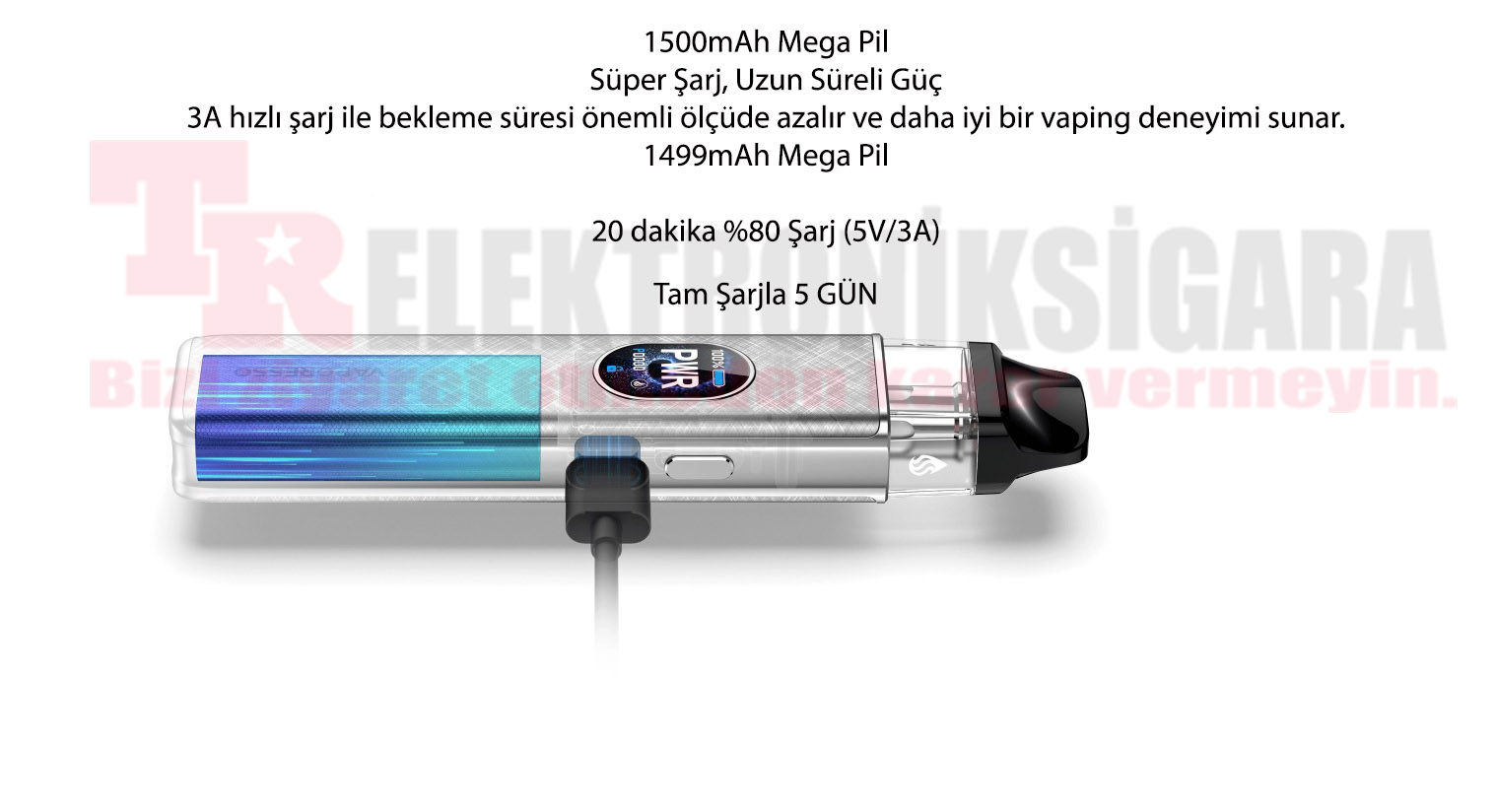 Vaporesso Xros 5 Pod Mod Kit Elektronik Sigara 1500mAh 