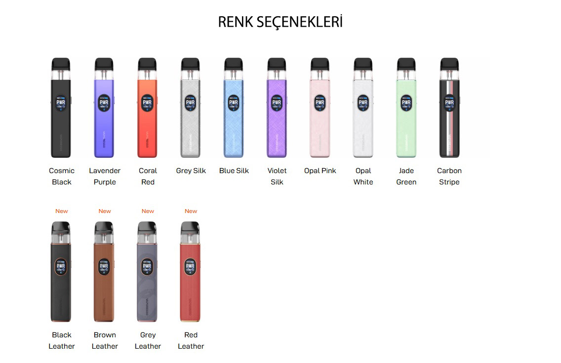Vaporesso Xros 5 Pod Mod Kit Elektronik Sigara 1500mAh 