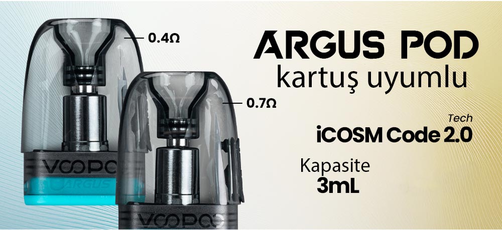 Voopoo Argus G3 Pod Kit 30W Elektronik Sigara